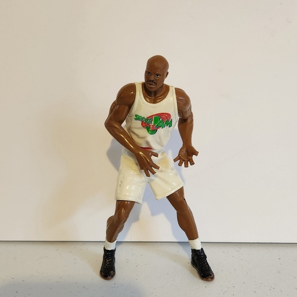 Space Jam Tune Squad Charles Barkley Action Figure Basketball Toy Plastic 1996 - Picture 2 of 6